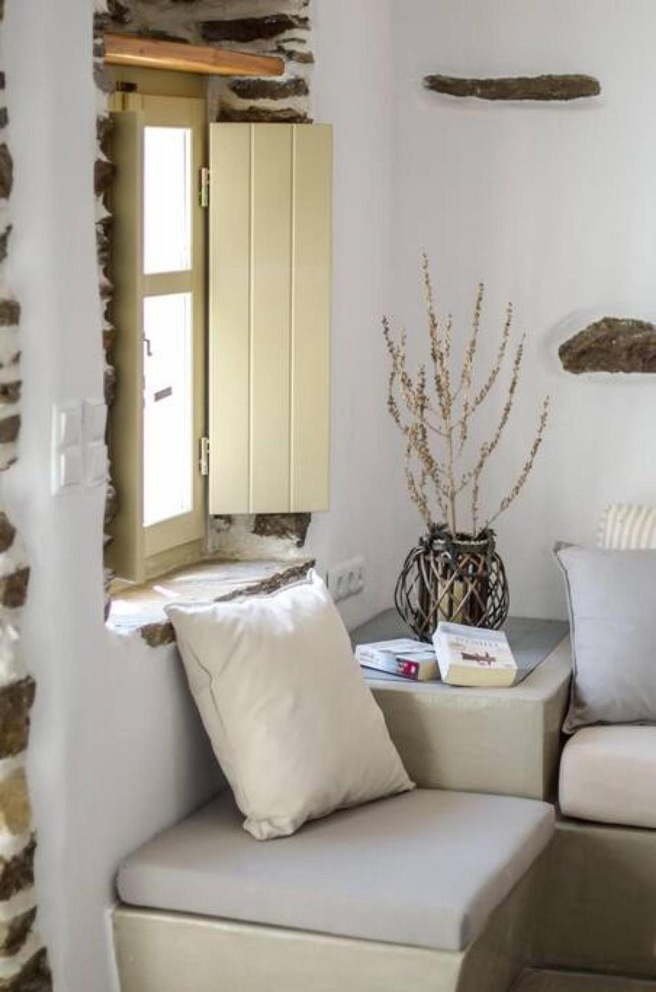 Villa Anthemion Naxos With Outdoor Jacuzzi Ano Sangrion 外观 照片