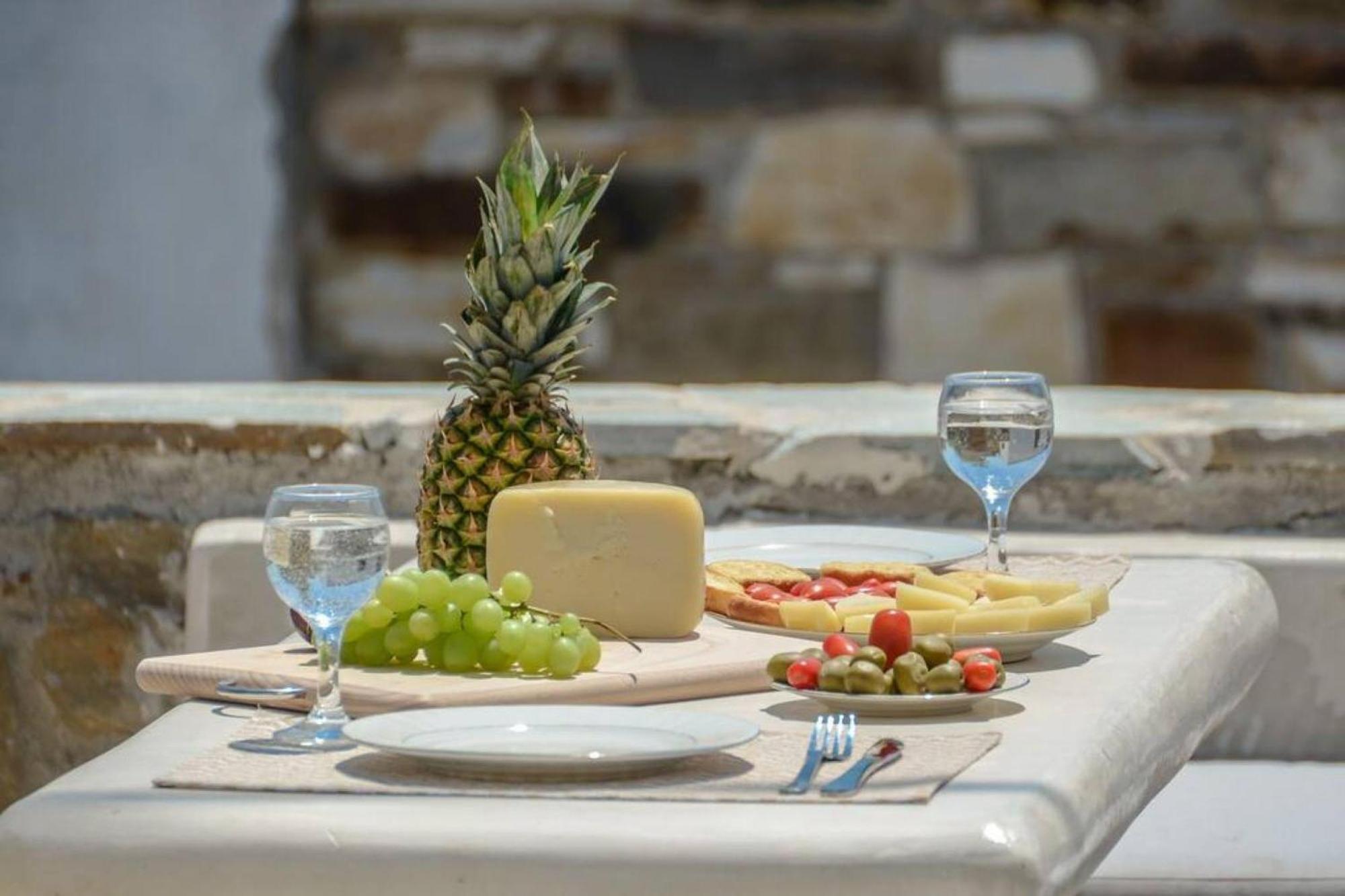Villa Anthemion Naxos With Outdoor Jacuzzi Ano Sangrion 外观 照片