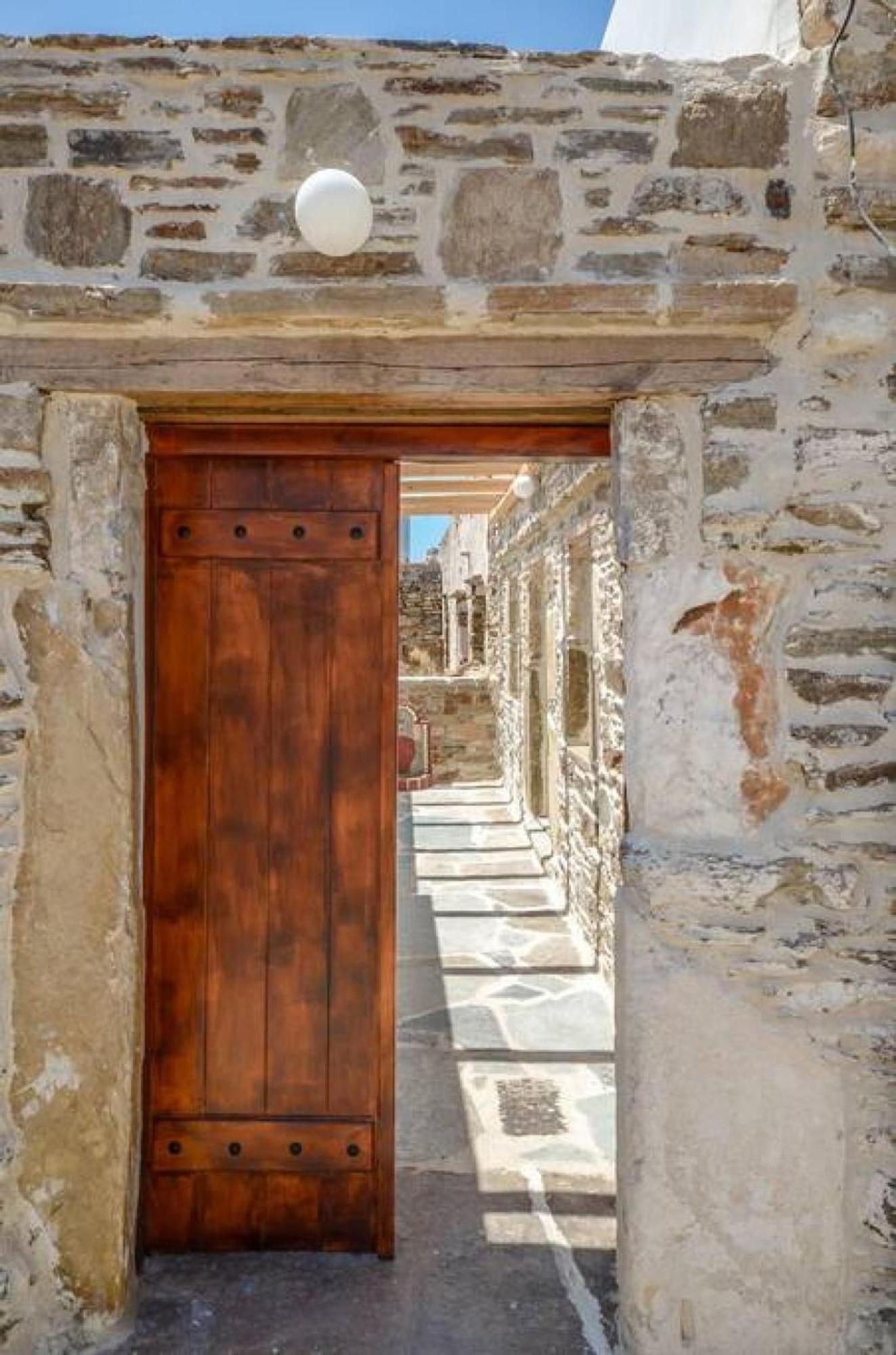 Villa Anthemion Naxos With Outdoor Jacuzzi Ano Sangrion 外观 照片