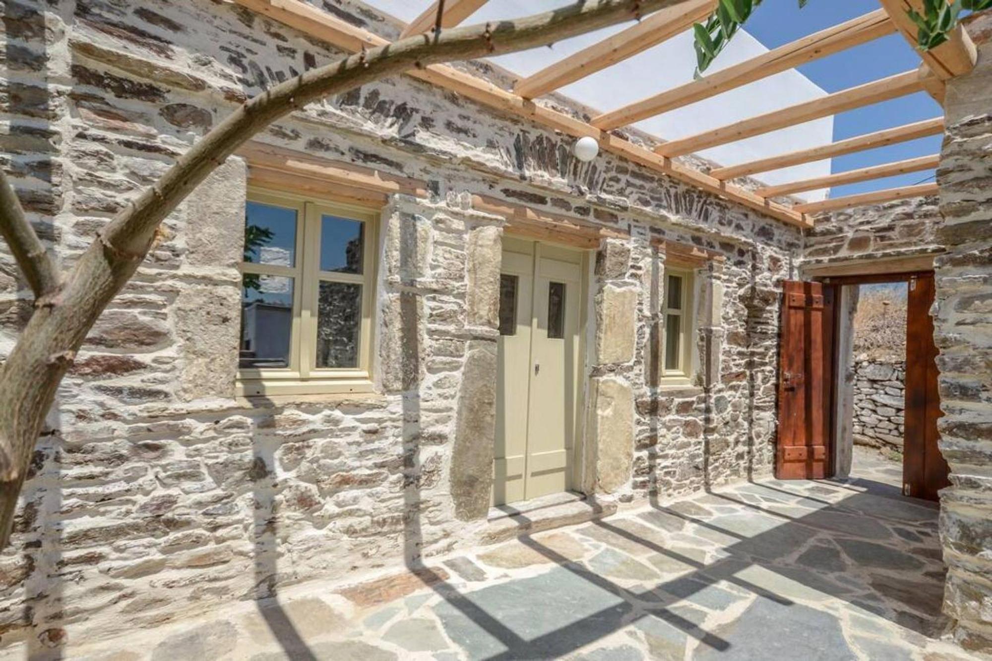 Villa Anthemion Naxos With Outdoor Jacuzzi Ano Sangrion 外观 照片